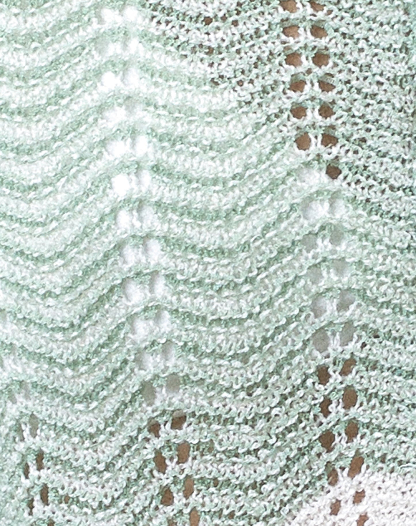 Aesha Cropped Cardigan in Sage Cream