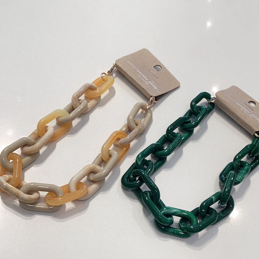 Acrylic Big Chain Necklace