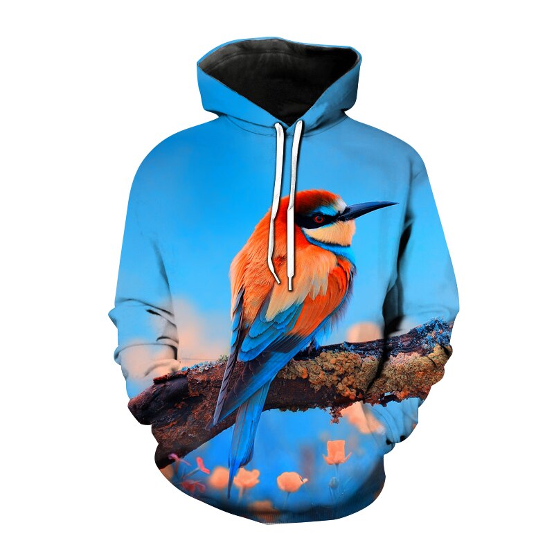 Animals Duck Hoodie 3D Print Sweatshirts Pullover