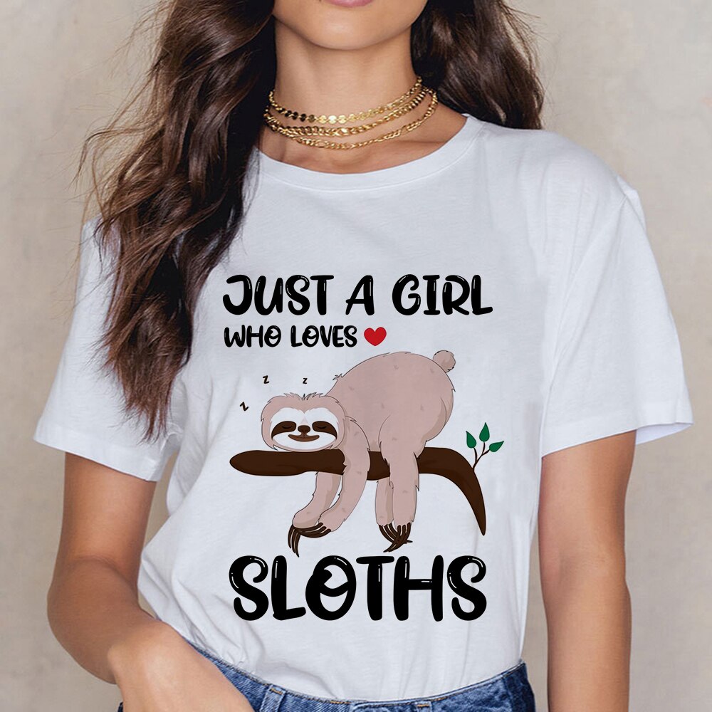 Alpaca Animal Punk Tshirt  Round Neck Attractive Design