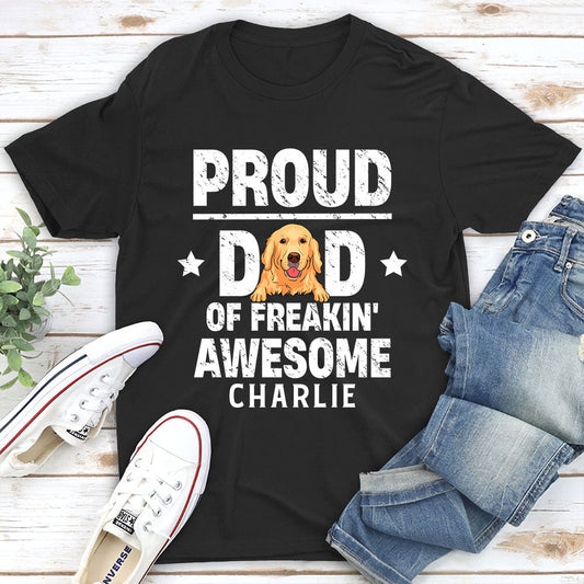 Awesome Fur Baby - Personalized Custom Unisex T-shirt