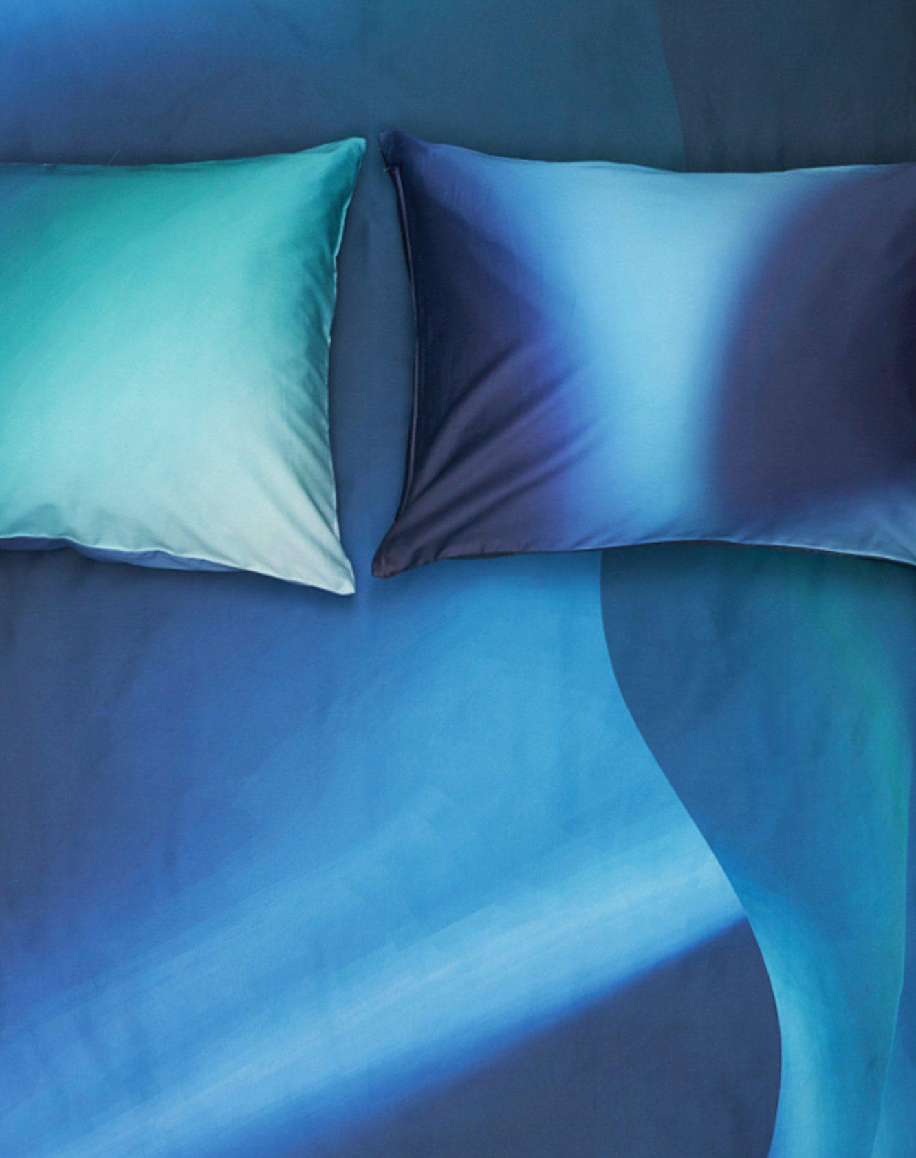 Artist & Designer Bedding Collection Kuenstler Bettwaesche - Northern Lights Artist Duvet Covers / Pillows By Celine Cornu