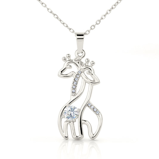 Autism - Graceful Love Giraffe Pendants Necklace