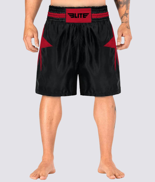 Adults' Star Black/Red Boxing Shorts