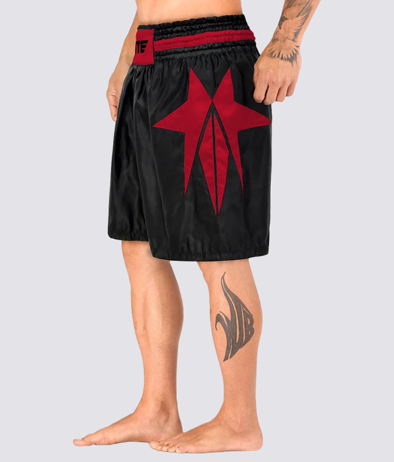 Adults' Star Black/Red Boxing Shorts