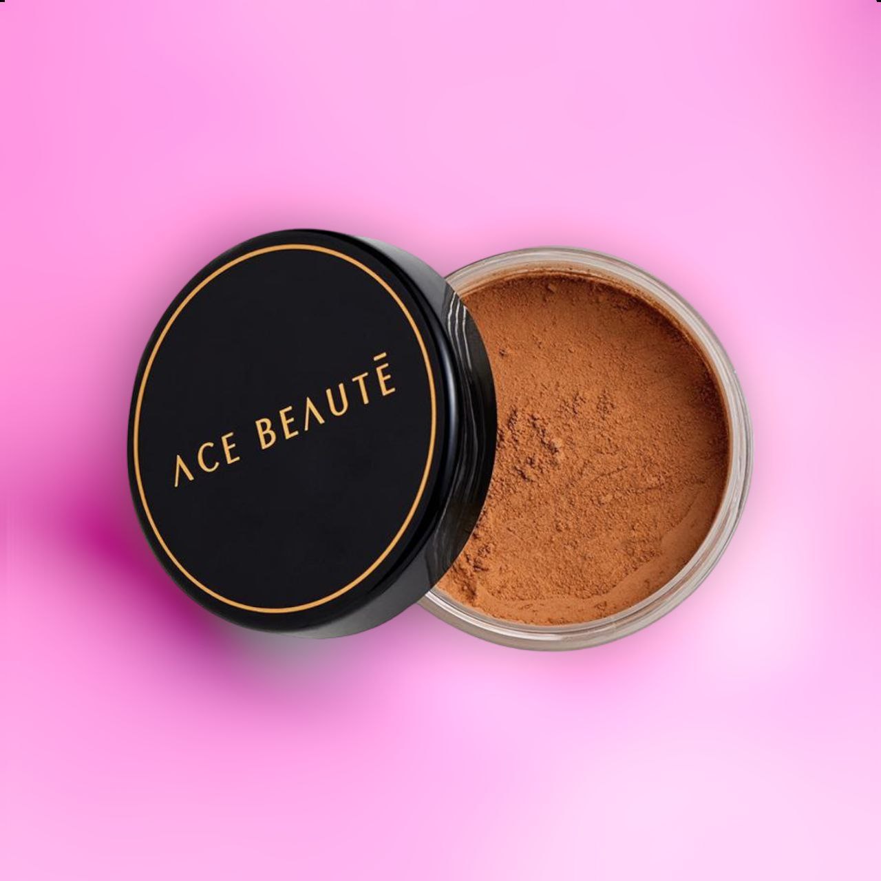 Ace Beaute Effortless Radiance Loose Setting Powder - Deep