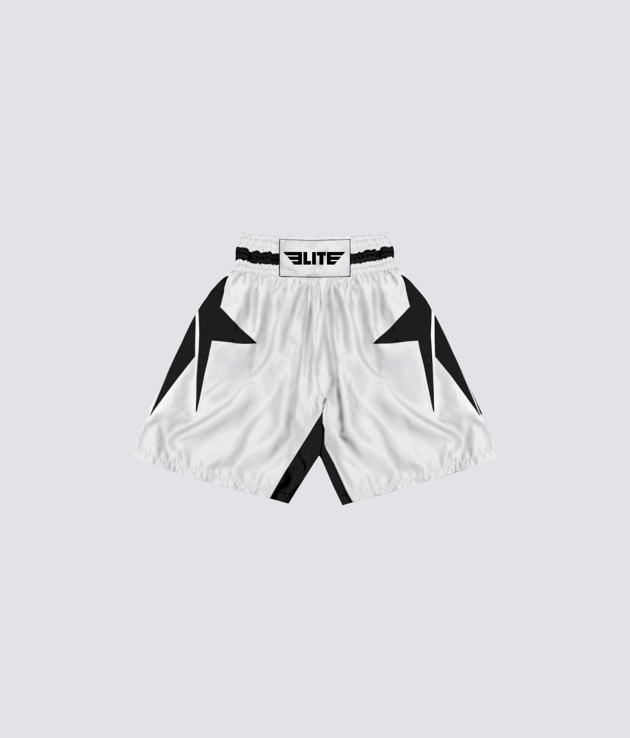 Adults' Star White/Black Boxing Shorts
